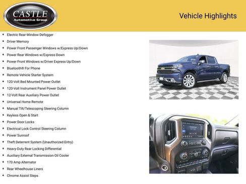 Used 2019 Chevrolet Silverado 1500 High Country w/ Technology Package image 20