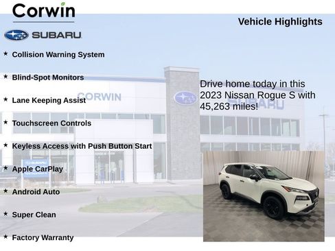 Used 2023 Nissan Rogue S image 6