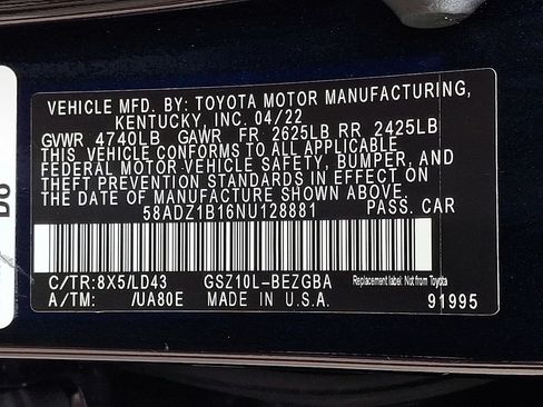 Used 2022 Lexus ES 350 w/ Premium Package FWD image 29