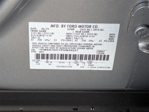 Used 2023 Ford Explorer XLT w/ Equipment Group 202A image 37