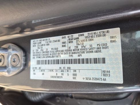 Used 2022 Ford Escape SEL AWD/4WD image 24