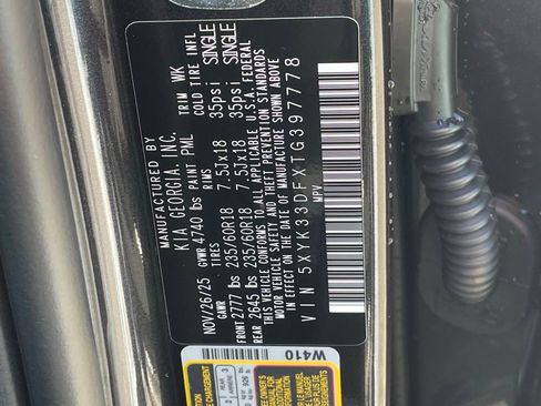 New 2026 Kia Sportage EX image 33