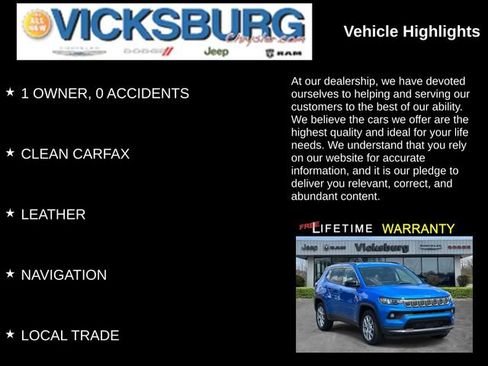 Used 2022 Jeep Compass Latitude AWD/4WD image 19