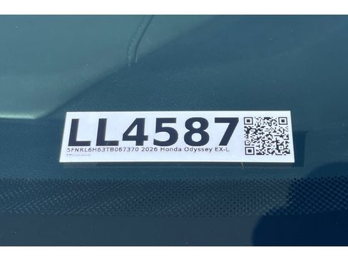 Certified 2026 Honda Odyssey EX-L image 20