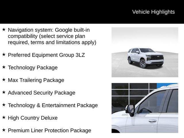 New 2026 Chevrolet Tahoe High Country AWD/4WD image 7