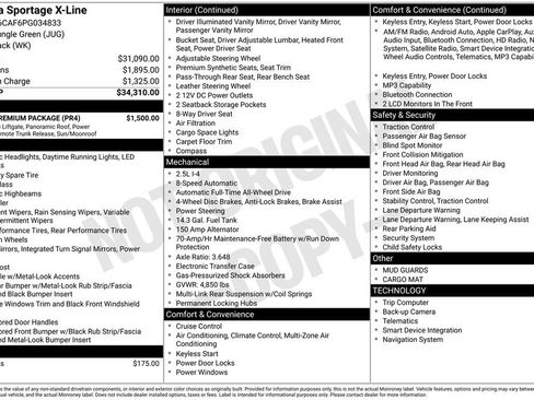 Used 2023 Kia Sportage X-Line w/ X-Line Premium Package AWD/4WD image 2