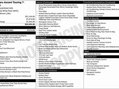 Used 2025 Subaru Ascent Touring w/ Popular Package #2