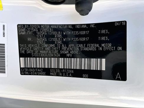 Used 2018 Toyota Sienna L image 33