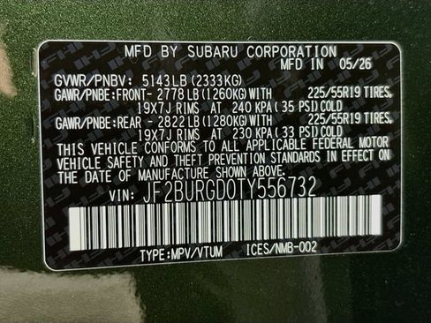 New 2026 Subaru Outback Limited XT AWD/4WD image 33