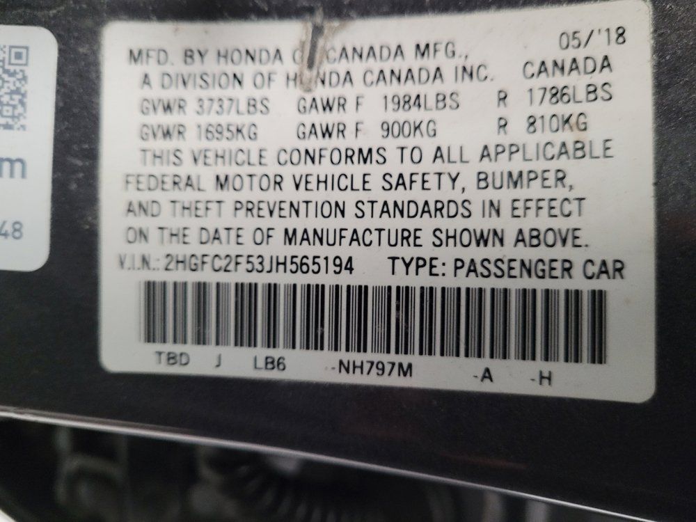 Used 2018 Honda Civic LX image 33