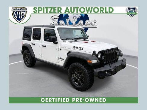 Used 2022 Jeep Wrangler Unlimited Sport AWD/4WD image 1