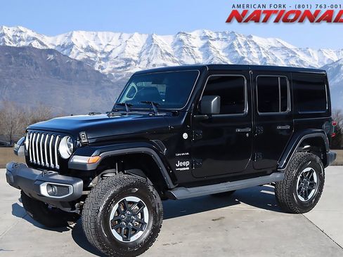 Used 2019 Jeep Wrangler Unlimited Sahara image 1