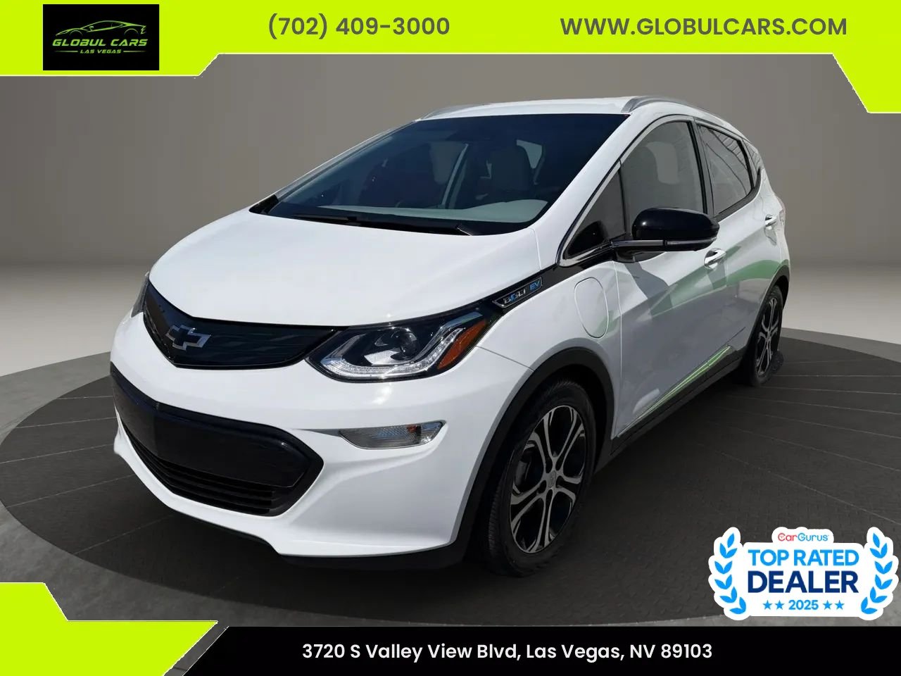 Used 2019 Chevrolet Bolt Premier w/ Infotainment Package FWD image 1