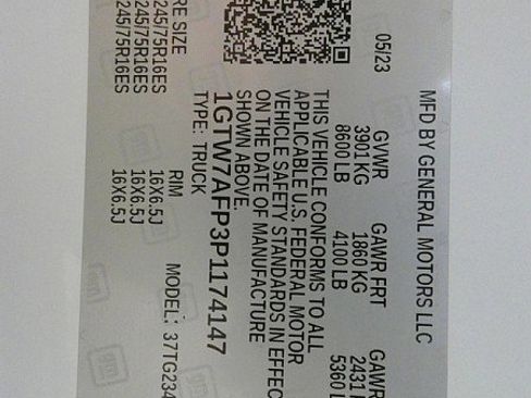 Used 2023 GMC Savana 2500 w/ Driver Convenience Package image 22