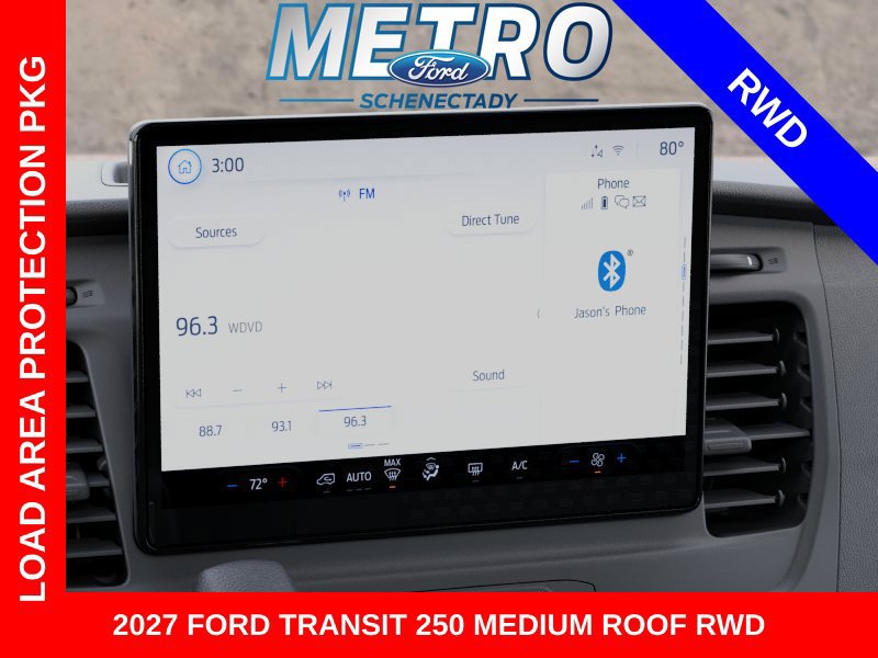 New 2027 Ford Transit 250 148 Medium Roof w/ Load Area Protection Package RWD image 14