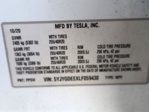 Used 2020 Tesla Model Y Long Range AWD/4WD image 42