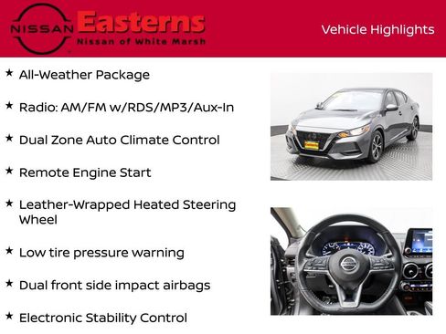 Used 2023 Nissan Sentra SV w/ All-Weather Package image 13