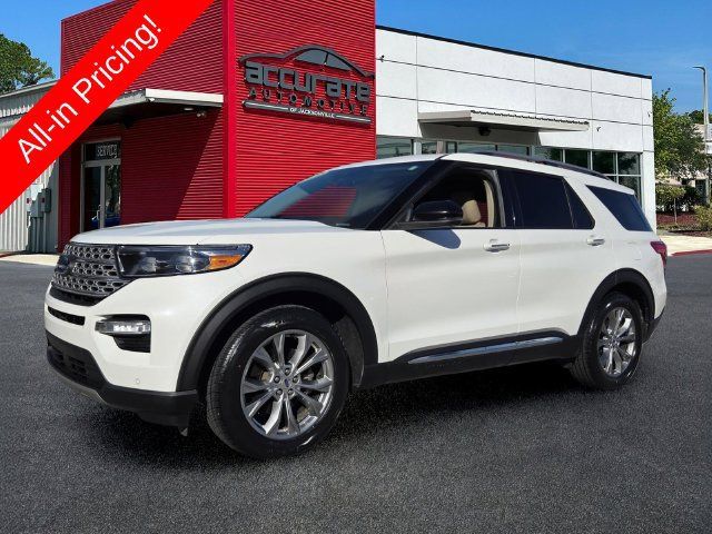 Used 2022 Ford Explorer Limited w/ Equipment Group 301A RWD image 1