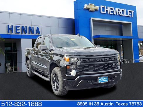 New 2026 Chevrolet Silverado 1500 Custom w/ Turbomax Blackout Package image 1