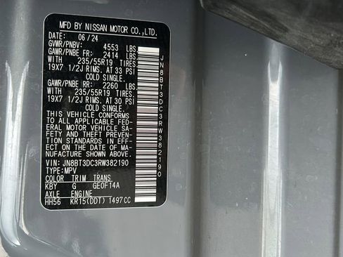 Used 2024 Nissan Rogue Platinum w/ Platinum Premium Package image 40