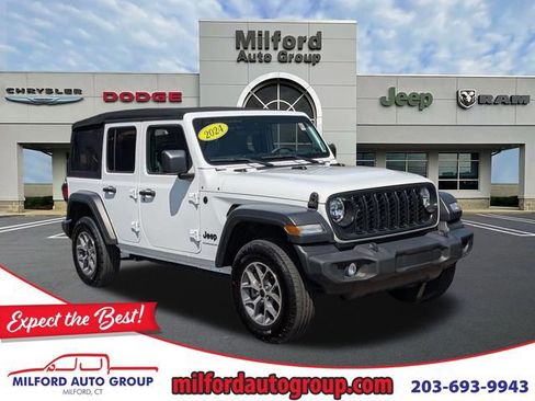 Certified 2024 Jeep Wrangler Unlimited Sport AWD/4WD image 1