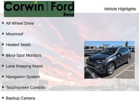 Used 2018 Toyota RAV4 XLE w/ Convenience Package AWD/4WD image 8