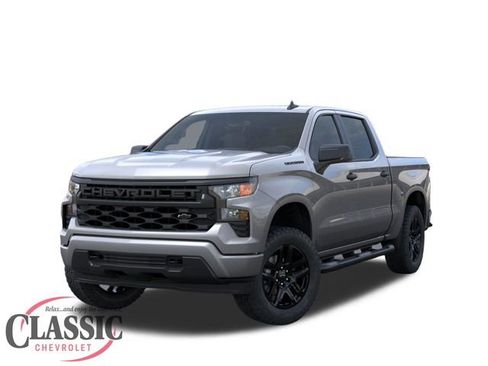 New 2026 Chevrolet Silverado 1500 Custom w/ Turbomax Blackout Package RWD image 6