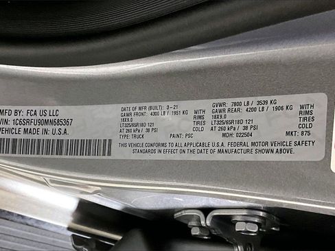 Used 2021 RAM 1500 TRX w/ TRX Level 2 Equipment Group image 26