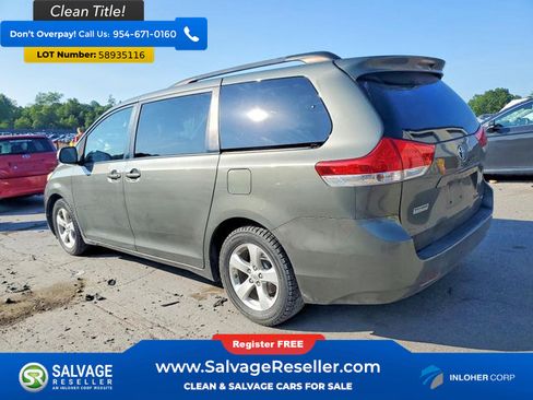 Used 2012 Toyota Sienna LE FWD image 3