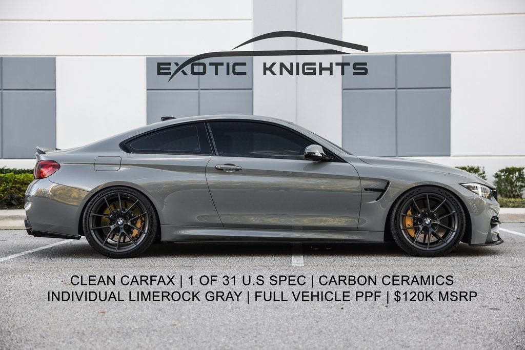 Used 2019 BMW M4 CS w/ Executive Package RWD image 1
