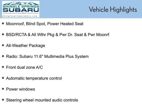 Used 2025 Subaru Crosstrek 2.0i Premium image 55