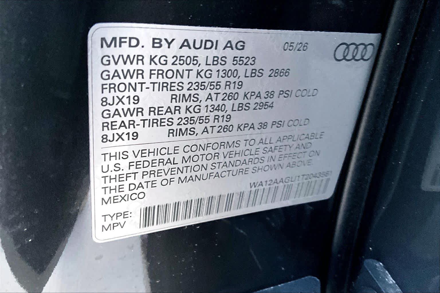 New 2026 Audi Q5 Premium AWD/4WD image 19