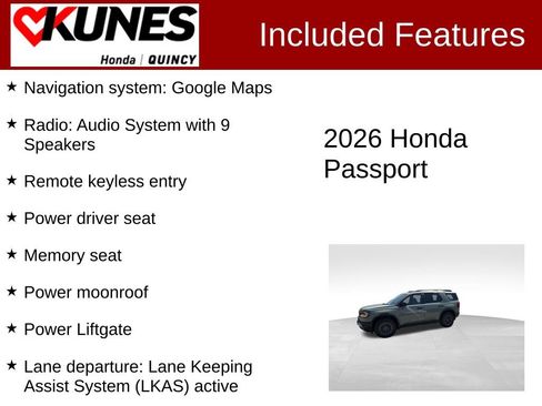 Used 2026 Honda Passport TrailSport image 2