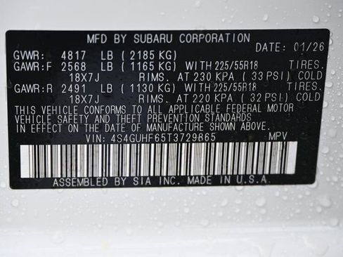 New 2026 Subaru Crosstrek 2.5i Sport image 20