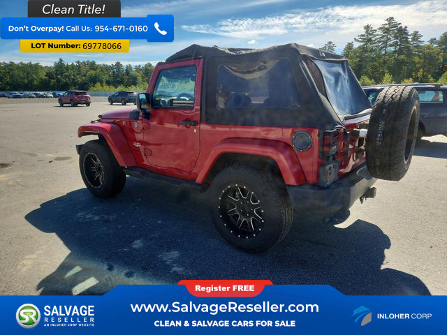 Used 2014 Jeep Wrangler Sahara w/ Connectivity Group AWD/4WD image 3