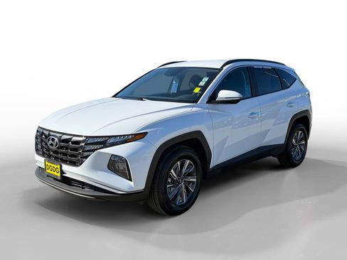 Certified 2022 Hyundai Tucson Blue image 1