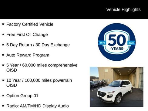 Certified 2024 Hyundai Venue SE image 5