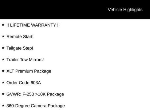 New 2026 Ford F250 XLT w/ XLT Premium Package AWD/4WD image 7