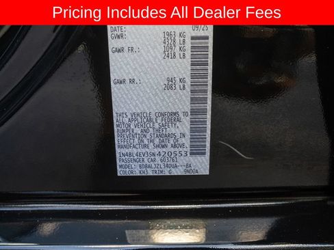 Certified 2025 Nissan Altima 2.5 SL FWD image 21