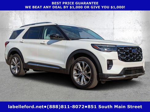 Used 2025 Ford Explorer Platinum w/ Ultimate Package image 1