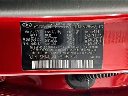 Used 2026 Hyundai Tucson SEL FWD image 35