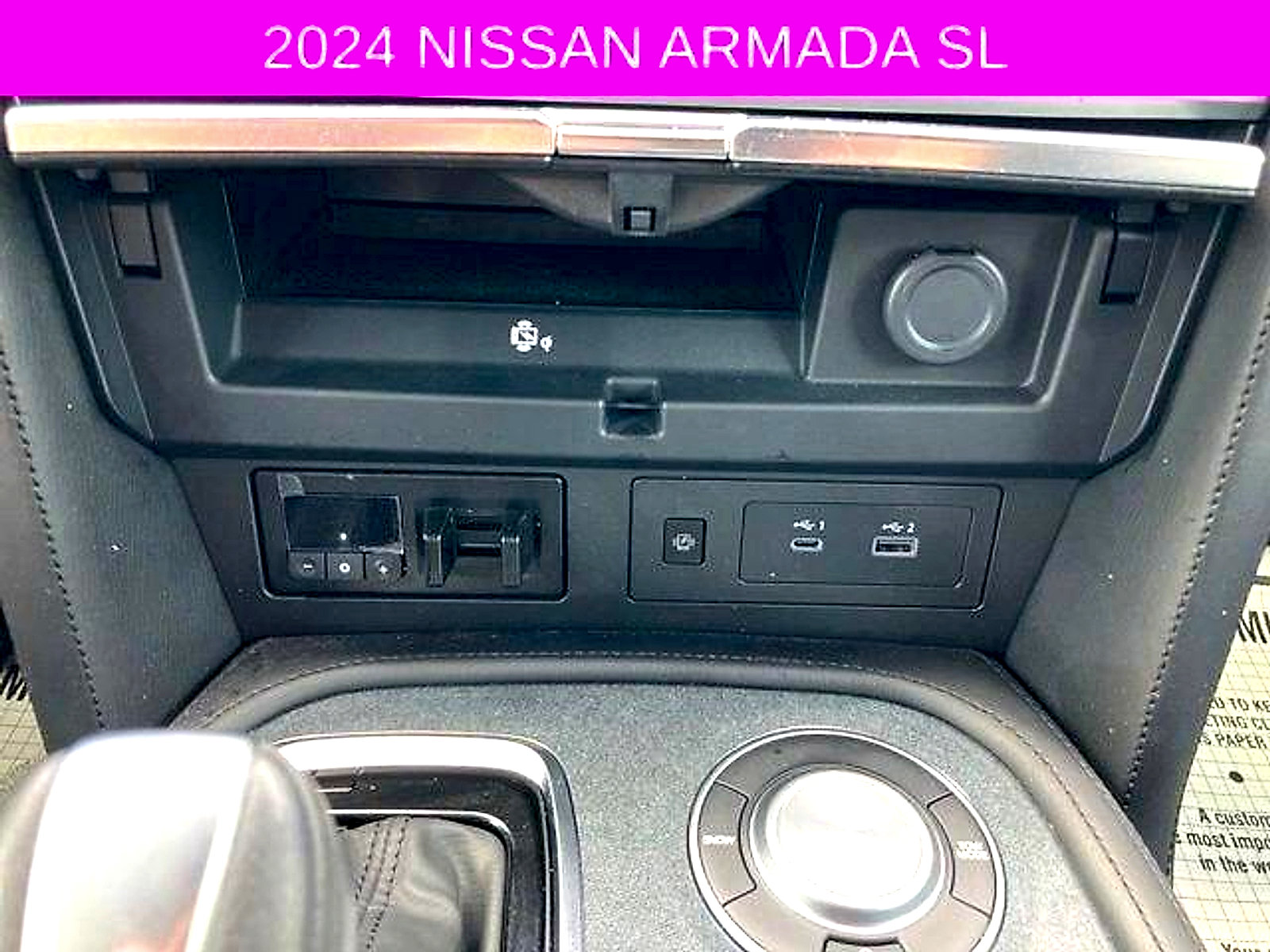 Used 2024 Nissan Armada SL w/ Midnight Edition Package RWD image 33