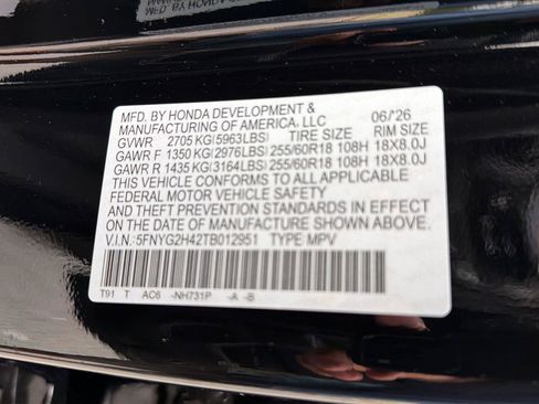 New 2026 Honda Pilot EX-L image 38