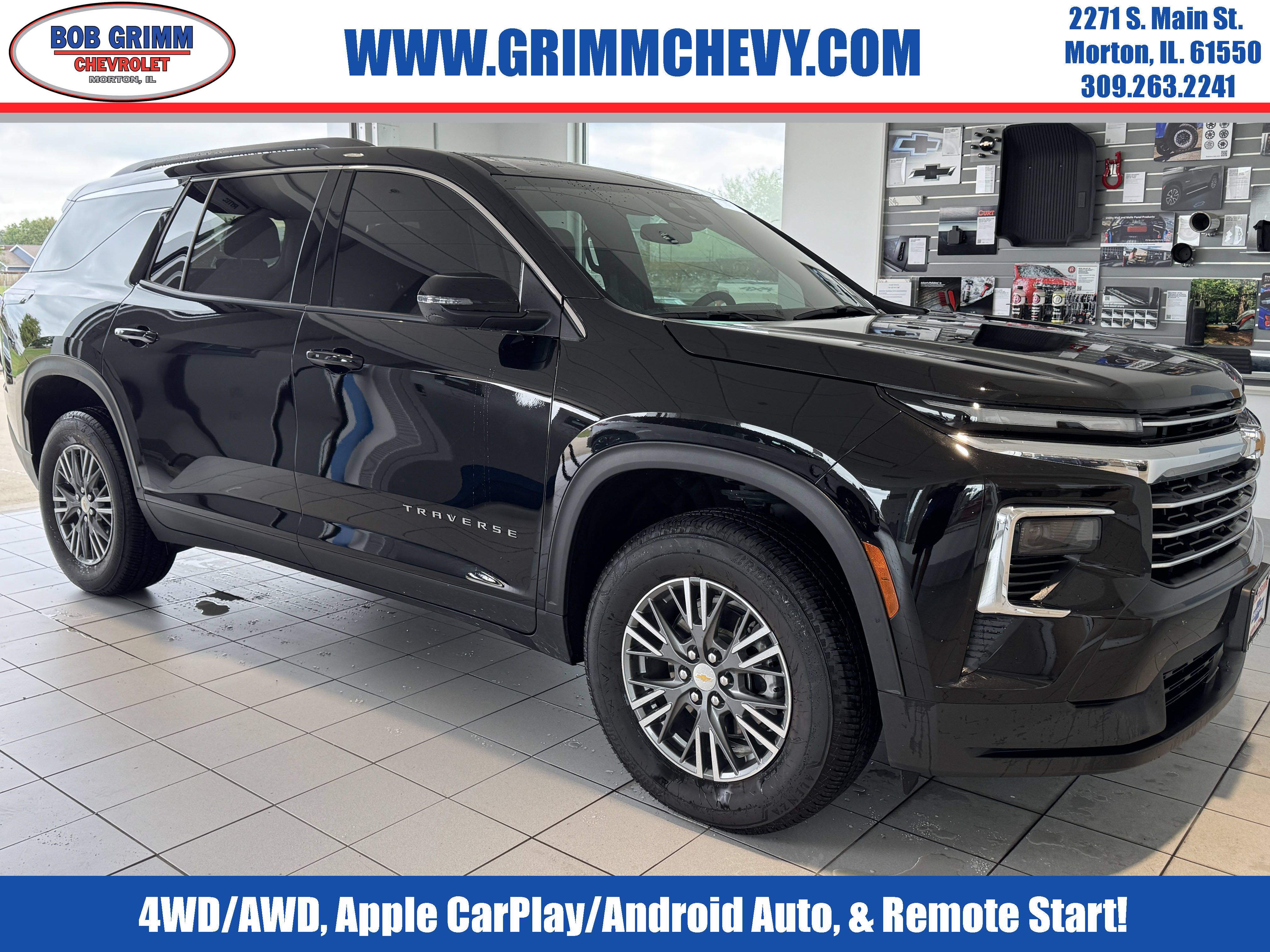 Used 2026 Chevrolet Traverse LT AWD/4WD image 1
