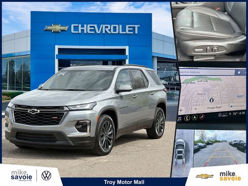 Certified 2023 Chevrolet Traverse RS w/ LPO, Floor Liner Package AWD/4WD image 1