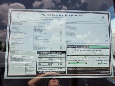New 2025 Mercedes-Benz Sprinter 2500 image 4