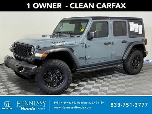 Used 2024 Jeep Wrangler Unlimited Sport AWD/4WD image 1