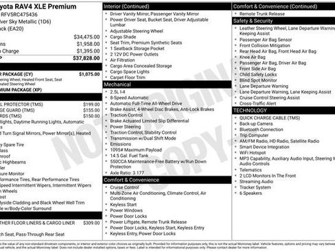 Certified 2024 Toyota RAV4 XLE Premium w/ Weather Package AWD/4WD image 48