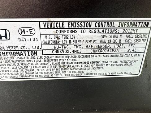 Used 2012 Honda Accord EX image 10