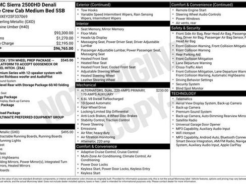 Used 2025 GMC Sierra 2500 Denali Ultimate AWD/4WD image 8
